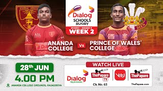 Ananda College vs Prince of Wales College  Div 1 Segment B Dialog Schools Rugby League 2024 [upl. by Etakyram]