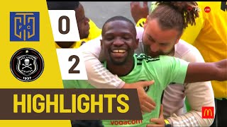 Capetown city vs Orlando Pirates  Dstv premiership league  Highlights [upl. by Kial685]