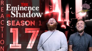 SOS Bros React  The Eminence in Shadow Season 1 Episode 17  Moonlight That Pierces the Darkness [upl. by Pattie]