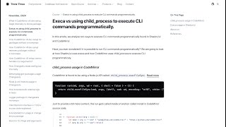 Execa vs using childprocess to execute CLI commands programmatically [upl. by Adihsar]