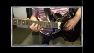 EPIPHONE ES339 Dot by GIBSON Improvisation blues GUITAR SHOW BLUES JeanLuc LACHENAUDwmv [upl. by Miko]