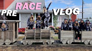 regionals PREMEET cross country race day  PRERACE vlog [upl. by Liv]