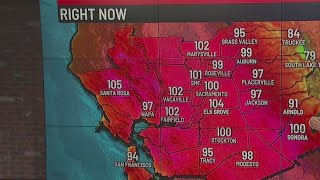 Sacrametno reaches triple digit temperatures at start of October [upl. by Eitra]