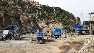 100 Tons of ROCK Turned into CONSTRUCTION AGGREGATES  Amazing STONE CRUSHING Process [upl. by Star198]