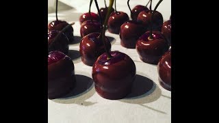 HOW TO MAKE Alcohol Infused Chocolate Cherry Vanilla Bombs [upl. by Anehta]