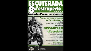 8e ESCUTERADA DESTRAPERLO INCOMBUSTIBLE SCOOTER CLUB TARRAGONÈS 19 10 2024 [upl. by Aicitan775]