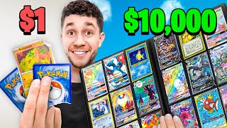 I Bought a 1 vs 10000 Pokémon Card Collection [upl. by Airamas304]