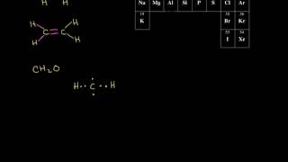 Dot structures II Multiple bonds  Structure and bonding  Organic chemistry  Khan Academy [upl. by Dhumma]