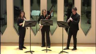 Canteloube Rustiques  Rondeau a la francaise  Cleveland Wind Trio [upl. by Pump]