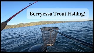 Trout and King Salmon Fishing Lake Berryessa [upl. by Asserac]