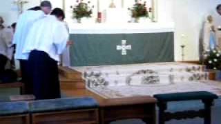 San Diego Oratorians Sung Vespers Part 1 [upl. by Harrak]