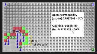 Minesweeper Efficiency guide  Openings [upl. by Trimble831]