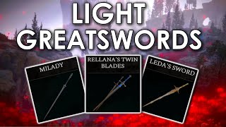 Elden Rings DLC but I Only Use LIGHT GREATSWORDS [upl. by Suhsoj]