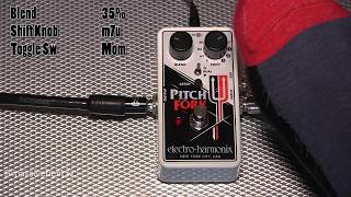 ElectroHarmonix Pitch Fork OCTAVER REVIEW [upl. by Aiekal652]