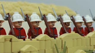 Lego Battle of Rorkes Drift  Zulu stop motion [upl. by Liebman]