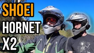 Shoei Hornet X2 Motorcycle Helmet Review [upl. by Ynatsyd278]