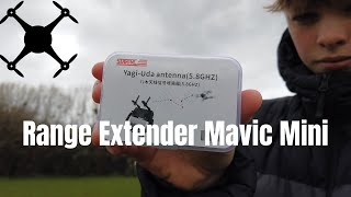 Mavic Mini Range Extender Test [upl. by Aneelahs]