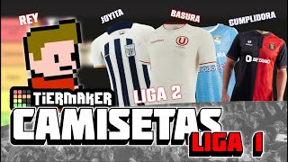 TIERLIST  CAMISETAS LIGA 1 2024 más vale tarde que nunca [upl. by Imis295]