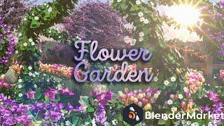 Flower Gardern Toolkit for Blender [upl. by Aleak450]