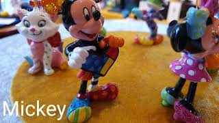 Romero Britto Mini Figurines Mickey  Haddon Hall [upl. by Stuppy330]