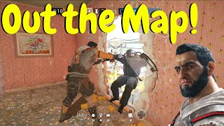 Knocking Players Out the Map in Rainbow Six Siege [upl. by Chita]