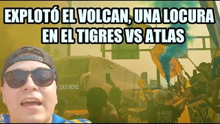 EXPLOTO EL VOLCAN a pesar del resultado Tigres vs atlas a nivel tribuna con LIBRES Y LOKOS [upl. by Freddie]