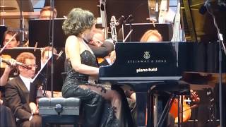 Khatia Buniatishvili  Rachmaninoff Piano Concerto No 2 2nd mov 2017 Khatia Buniatishvili Amazon [upl. by Green]