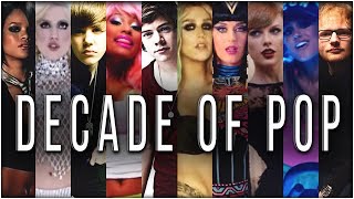 DECADE OF POP  The Megamix 20082018  by Adamusic [upl. by Ciccia411]