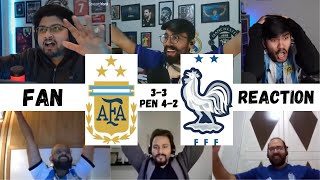 TRUE FOOTY FAN REACTIONS COMPILATION FIFA WORLD CUP 2022 FINAL 1st ANNIVERSARY SPECIAL  18122022 [upl. by Eciryt]