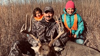 Tracking their first Whitetail Buck blood trail [upl. by Walrath]