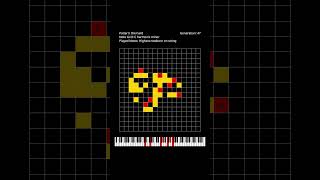 Die Hard Pattern in Conways Game of Life Generates Music computermusic cellularautomata [upl. by Adnyc231]