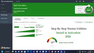 Step by step Norton utilities install amp Activation  Pc Speed up though norton utilities [upl. by Burman]