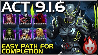 MCOC Act 916  Easy Path For Completion  Lady Deathstrike vs Orochi  2024 [upl. by Gonagle]