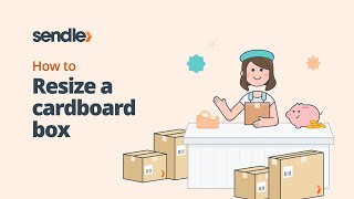 How to Resize a Cardboard Box  Sendle Dashboard Guide [upl. by Margot]