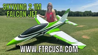 SKYWING 21M FALCON JET FULL THROTTLE RC [upl. by Schiro]