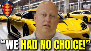 HUGE NEWS Koenigsegg CEO Just SHUT DOWN EV Production [upl. by Cirone]