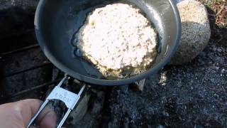 Rest Fire and Fried Breakfast 17 day solo canoe trip August 2013 Part 4 [upl. by Ragan]