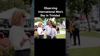 International Men’s Day in Port of Spain in Trinidad and Tobago [upl. by Sugirdor]