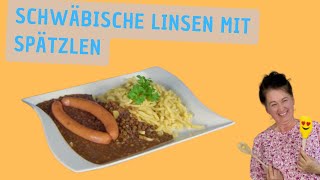 Schwäbische Linsen mit Spätzlen [upl. by Clyve]