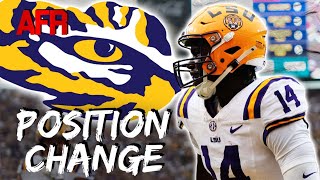 LSU 5Star TE Moving To WR  Will He Unlock Tigers Offense [upl. by Oirramed218]