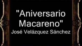 Aniversario Macareno  José Velázquez Sánchez BM [upl. by Saref]