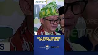 Gaji Guru Honorer Naik Tahun 2025 shorts [upl. by Adaran]