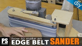 Homemade Edge Belt Sander  part1 [upl. by Akenaj]