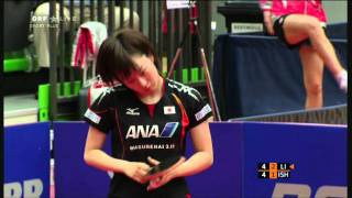 2011 Austrian Open LI Xiaoxia  ISHIKAWA Kasumi  Set4 [upl. by Rabkin]