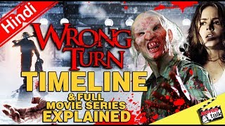 WRONG TURN Timeline amp Full Movie Series Explained In Hindi [upl. by Ahsar]