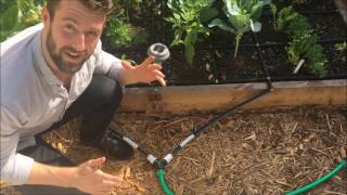 Connecting Multiple Garden Grids to Run From One Water Source  Easy Growing Episode 12 [upl. by Mosenthal325]