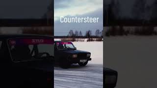 What is counter steering countersteer vehiclehandling carskidding fishtailing [upl. by Elwin608]