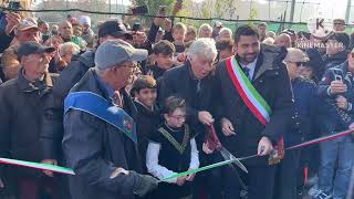 Gian Piero Gasperini inaugura il nuovo campo donato alla città di Grugliasco16 novembre 2024 [upl. by Nevlin]