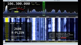 FM DX 1063 Cesky Rozhlas Plzen Czechia Heard in Finland [upl. by Short]