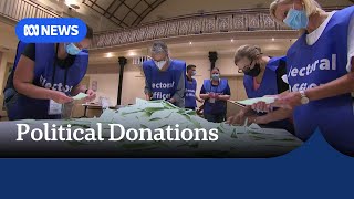 SA government details bill to ban political donations  ABC News [upl. by Savage]